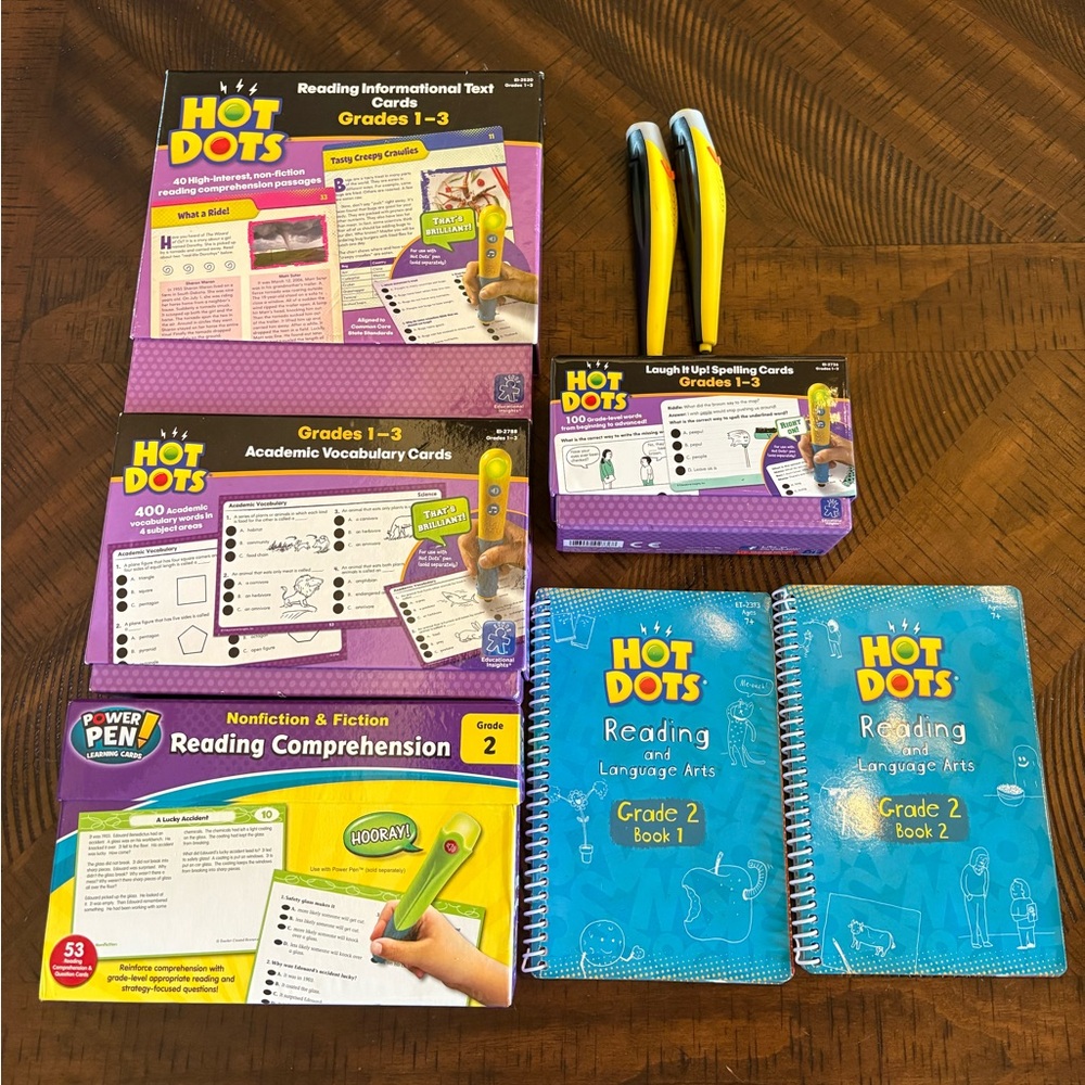 Hot Dots Language Arts Set